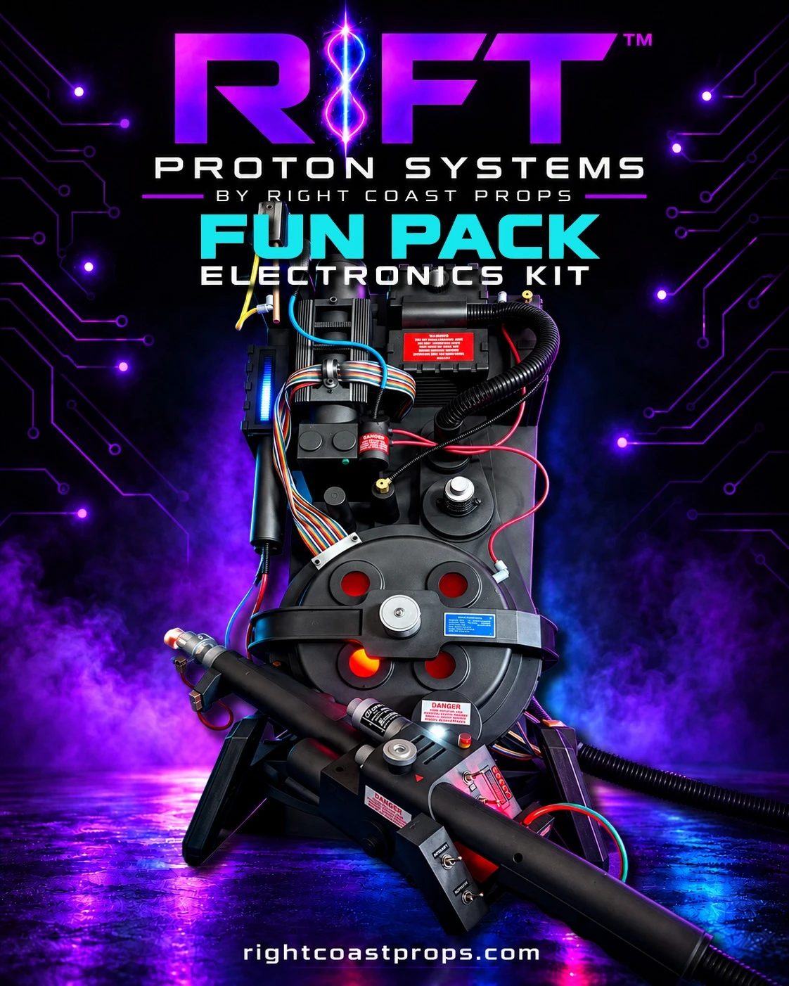 RIFT Proton Systems Fun Pack electronics kit artwork