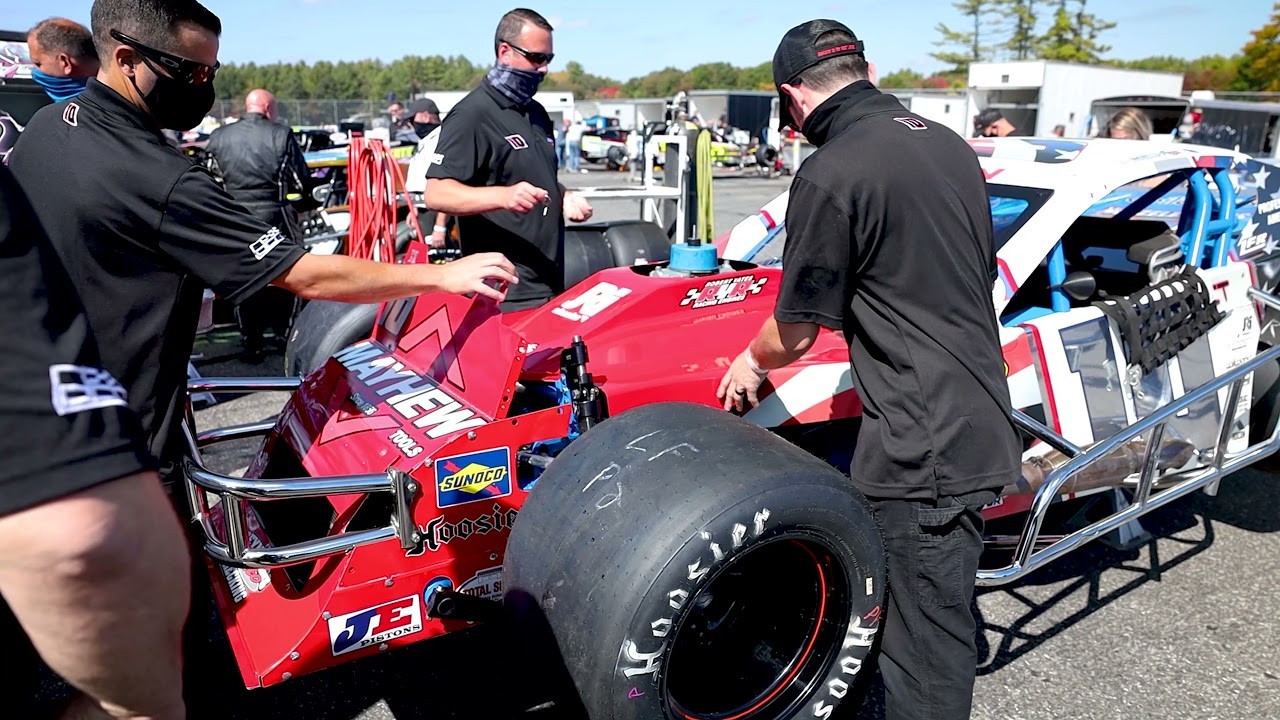 Stafford Motor Speedway BTS with Doug Coby #10 Mayhew Tools Modified September 26, 2020